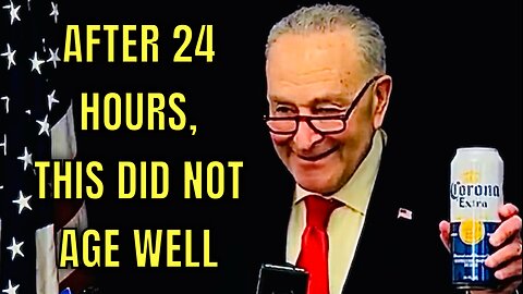 Chuck Schumer EMBARRASSES HIMSELF again…