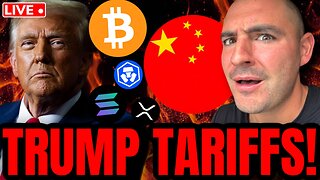 Crypto CRASH Warning! (TRUMP TARIFF THREAT ON CHINA!) Bitcoin & Altcoins SLIP!