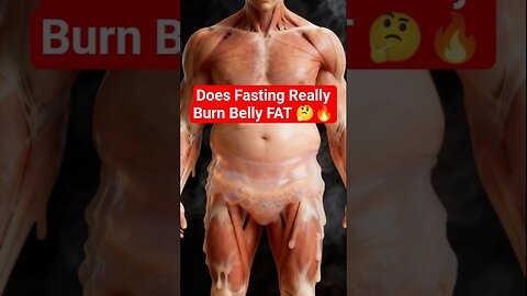 Does Fasting Really Burn Belly Fat? 🤔🔥 | Truth About Fat Loss & Fasting #Shorts #WeightLoss