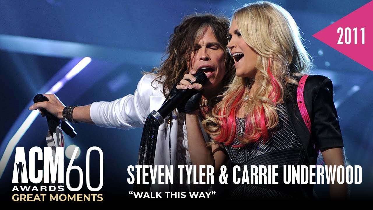 Steven Tyler & Carrie Underwood - Walk This Way (Live from the 46th ACM Awards)