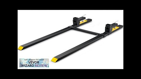 VEVOR Pallet Forks 2000 lbs Tractor Bucket Forks 60" Total Length Clamp Review