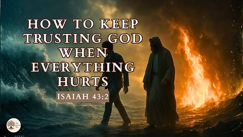How to Keep Trusting God When Everything Hurts Isaiah 43:2