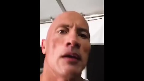 Eyebrow Raise - The Rock vs Cow.