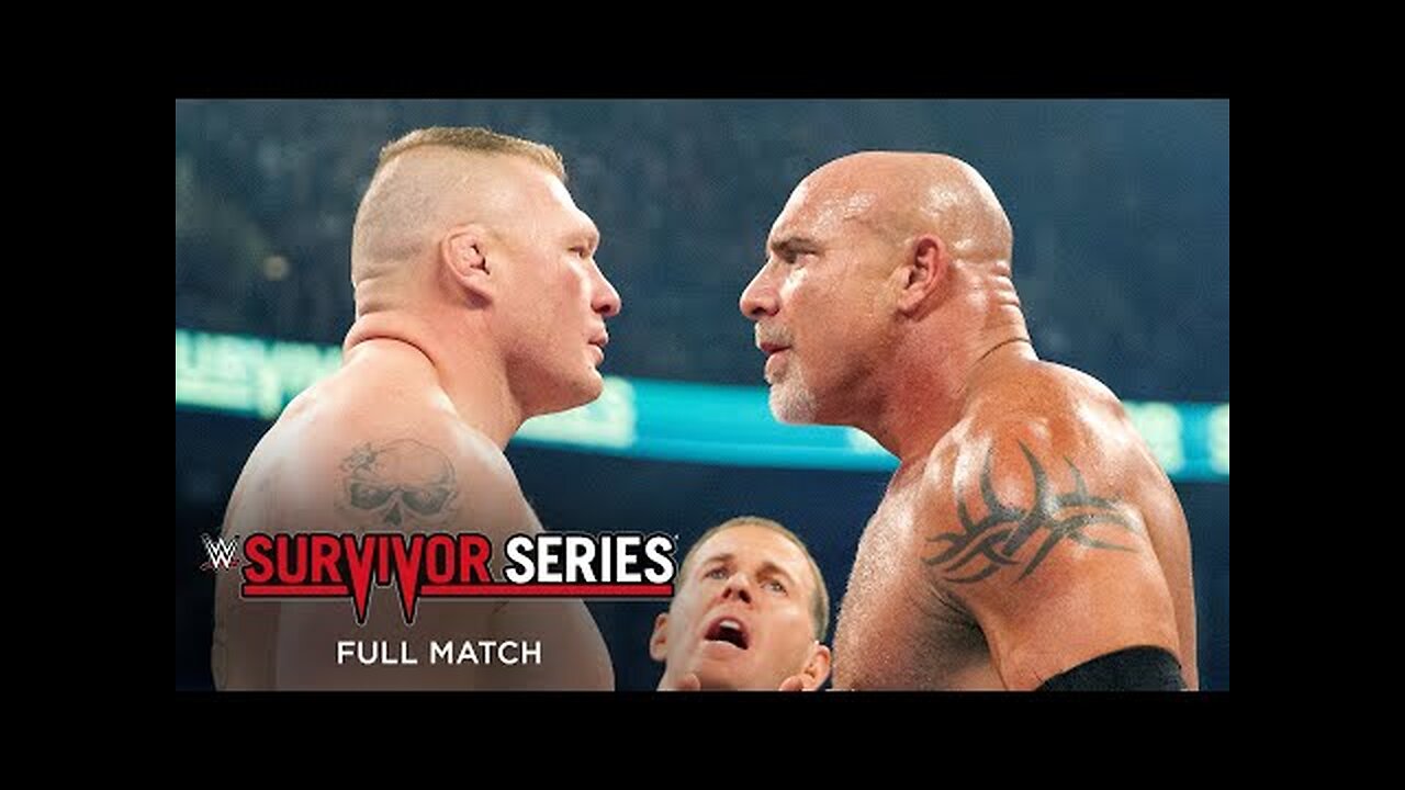 FULL MATCH Goldberg vs. Brock Lesnar Survivor Series 2016 - WWE