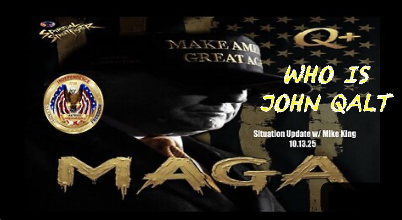 PATRIOT UNDERGROUND W/ MONDAYS W/ MIKE KING. THE PEACE DEAL. WHO IS JOHN QALT?