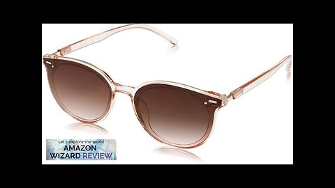 SOJOS Sunglasses Womens Trendy 2024 Classic Round Retro Vintage Shades Large Frame Review