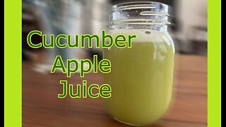 Cucumber Apple Juice - Advanced 369 Cleanse - Medical Medium