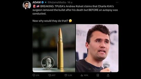 More Charlie Kirk Assassination Anomalies Found