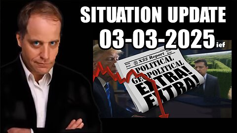 SITUATION UPDATE 03.03.2025: ZELENSKY TRAPPED, X22 REPORT, MICHAEL JACO, PAUL BROOKER, JUAN O SAVIN, MICHAEL JACO, MELISSA REDPILL & DAVID RODRIGUEZ