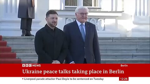 President Zelensky attends Ukraine peace talks in Berlin |