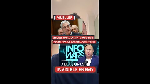 Robert Mueller one of the good guys