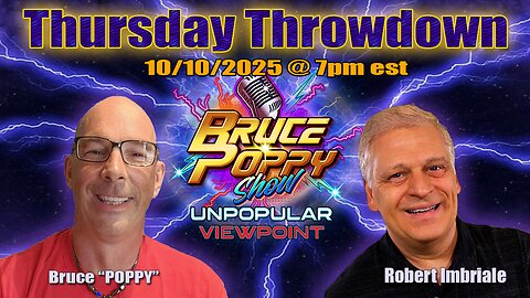 Thursday Throwdown with Robert Imbriale