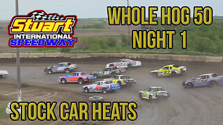 Whole Hog 50 | Stock Car Heats | Stuart Speedway | 5-29-2022