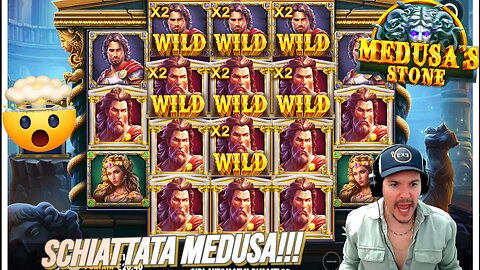 🤯MOLTIPLICATORE IMPAZZITO ALLA MEDUSA'S STONE!!💣⚡ SLOT ONLINE 🎰 BIG WIN🤑💰