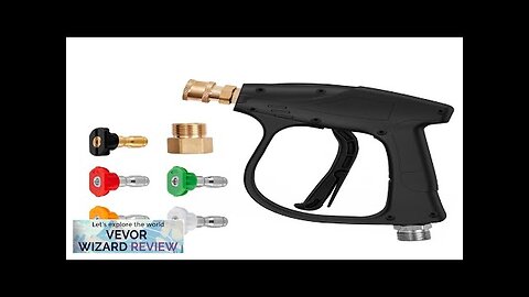 VEVOR Short Pressure Washer Gun 4350 PSI High Power Washer Spay Gun Review