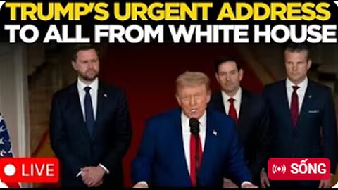 Trump LIVE: US President Donald Trump Urgent Address To The World From White House | Russia | China