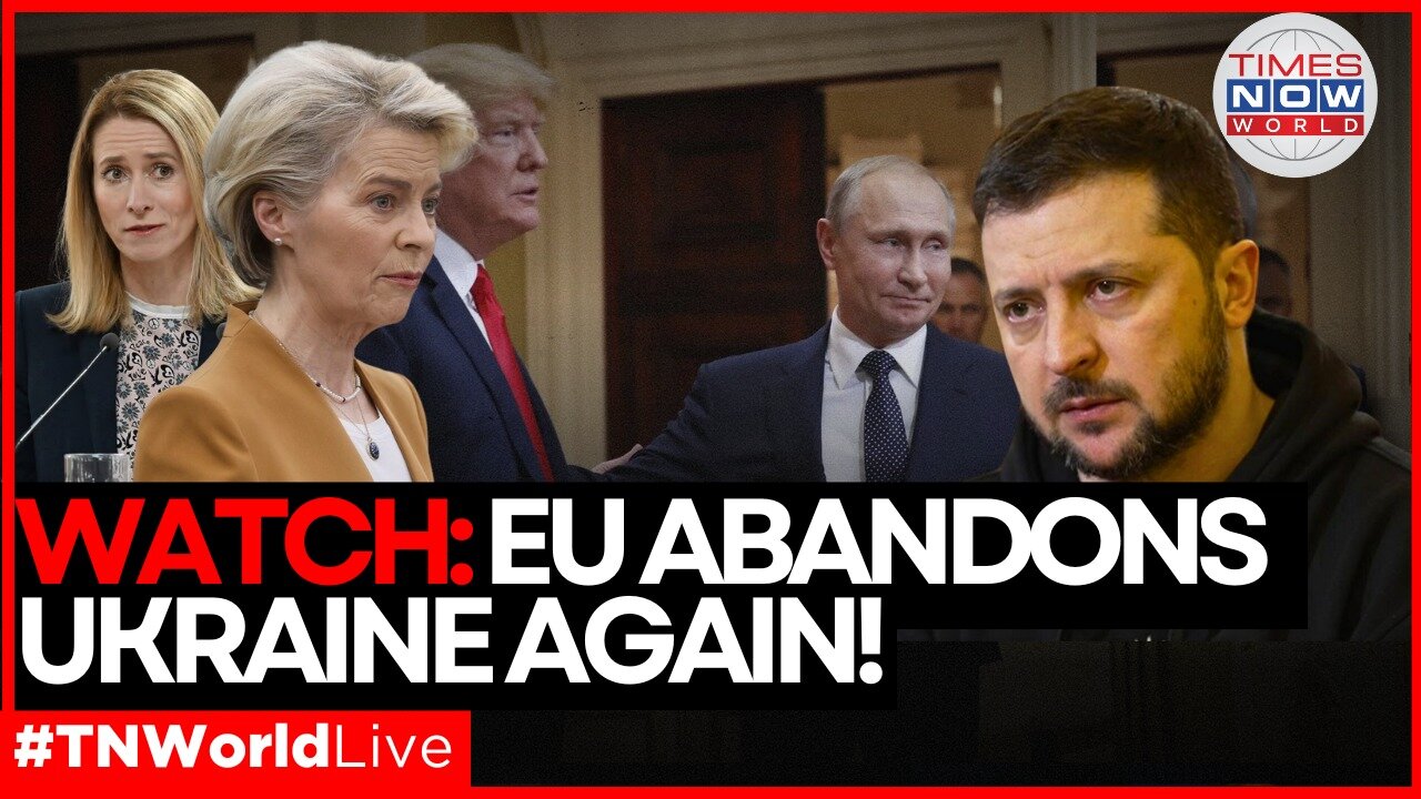 LIVE | EU Steps Back! Kallas Confirms No Peacekeepers, Ukraine Left Stranded