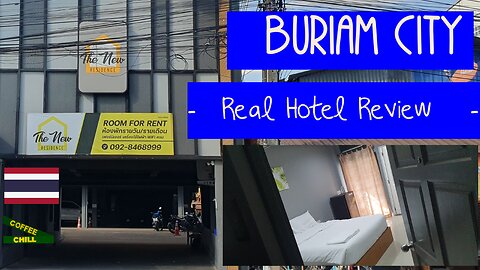 The New Residence - Buri Ram - Serviced Apartment & Hotel - Nai Mueang #realhotelreviews Thailand TV