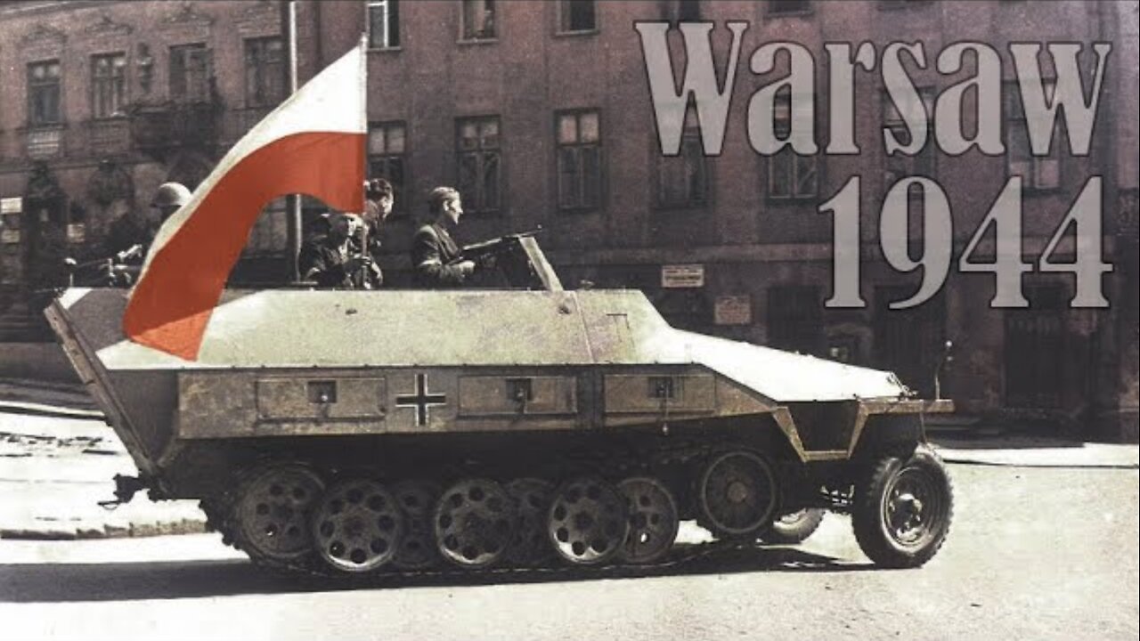 WARSAW UPRISINGRAW Polish footage + German newsreel Europa Woche 86, Oct. 17, 1944