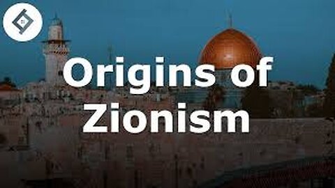 Origins of Zionism - Are they going all the way back to the Crusades?