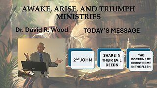 2nd JOHN - SHARE IN EVIL DEEDS