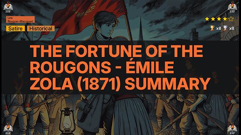 The Fortune of the Rougons - Émile Zola (1871) Summary (Les Rougon-Macquart - 1)