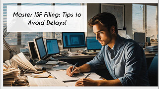 Mastering ISF Filing: Key Strategies for Time Management