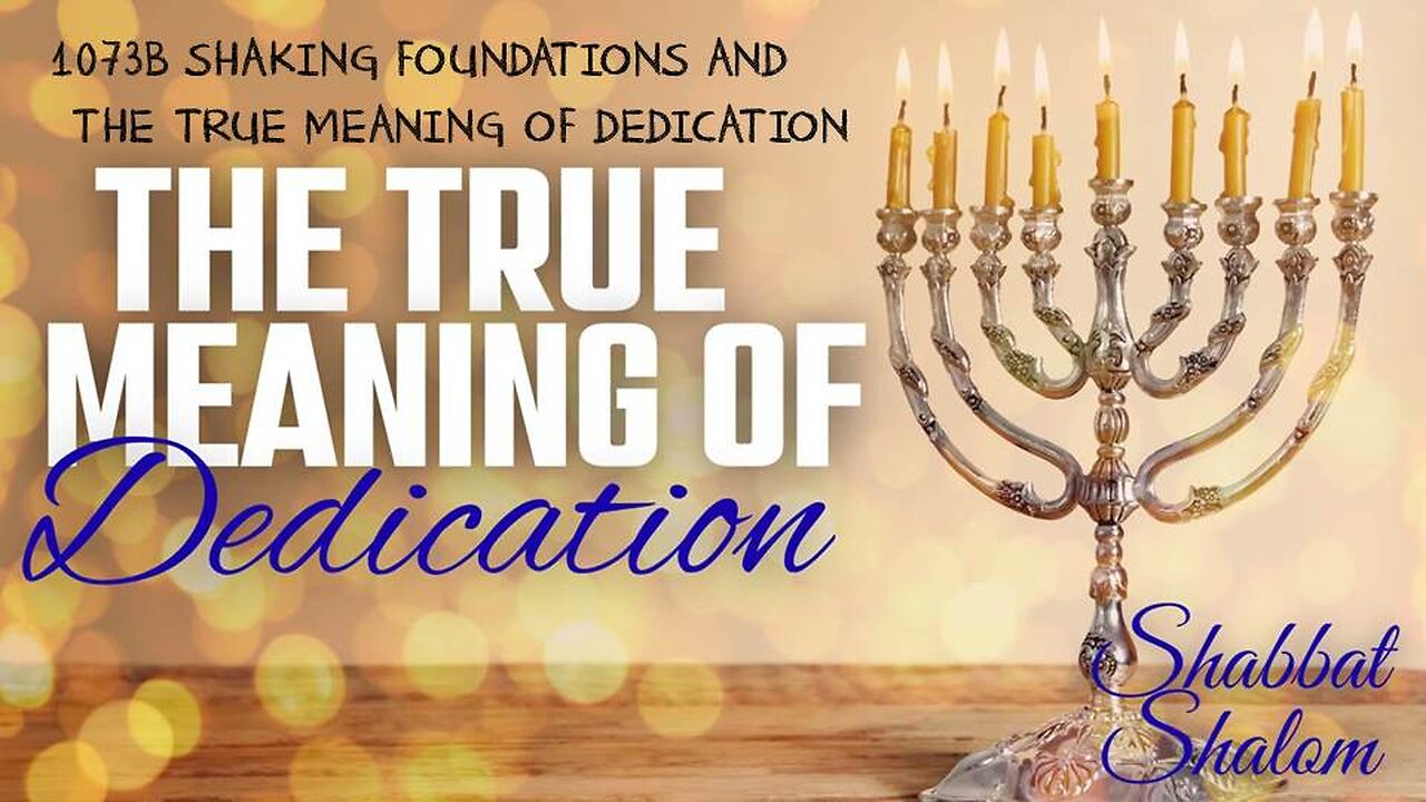 BGMCTV MESSIANIC LESSON 1073 SHAKING FOUNDATIONS