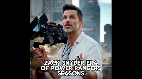 Zack Snyder Era Of Power Rangers