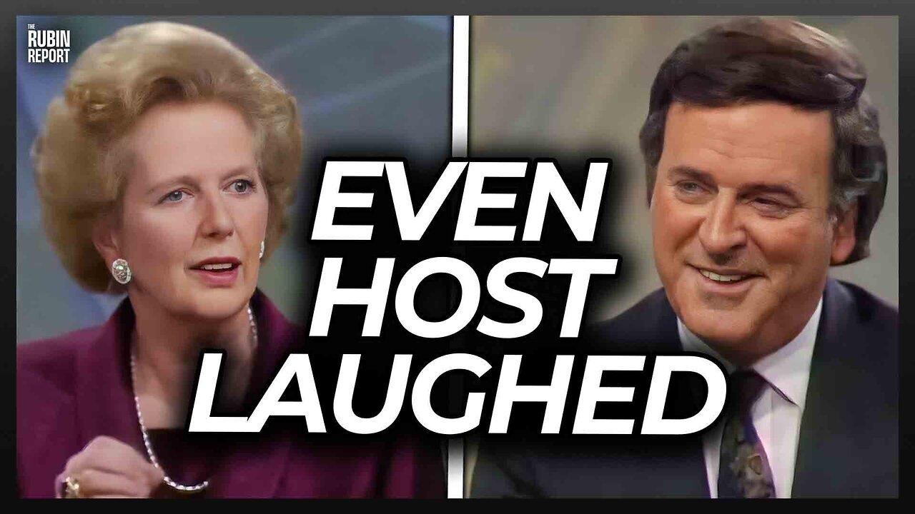 "Host Can’t Contain His Laugh After Margaret Thatcher’s Unexpected Comeback"