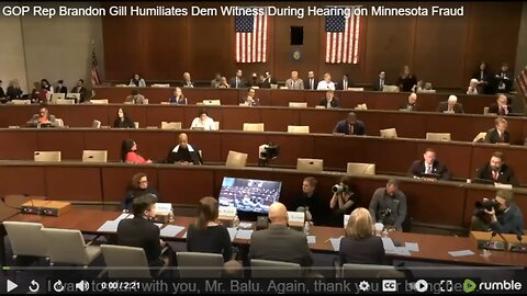 GOP Rising Star Humiliates Democrat On Somalian Fraud With Receipts! 1-7-2026