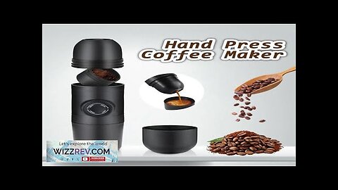 Manual Coffee Maker Portable Coffee Brewing Machine Espresso Machine For Travel Review