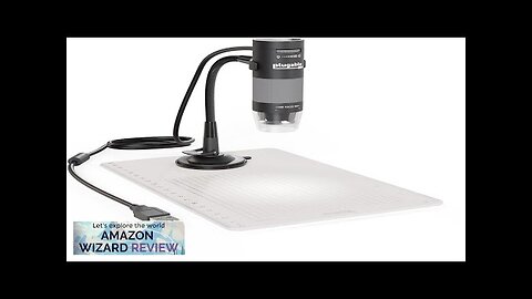 Plugable Digital Microscope with Flexible Arm Observation Stand Compatible with USB Review