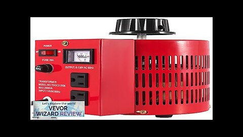 VEVOR 2000VA Transformer Max 20 Amp Variable Transformer 0-130 Volt Output Variable Review