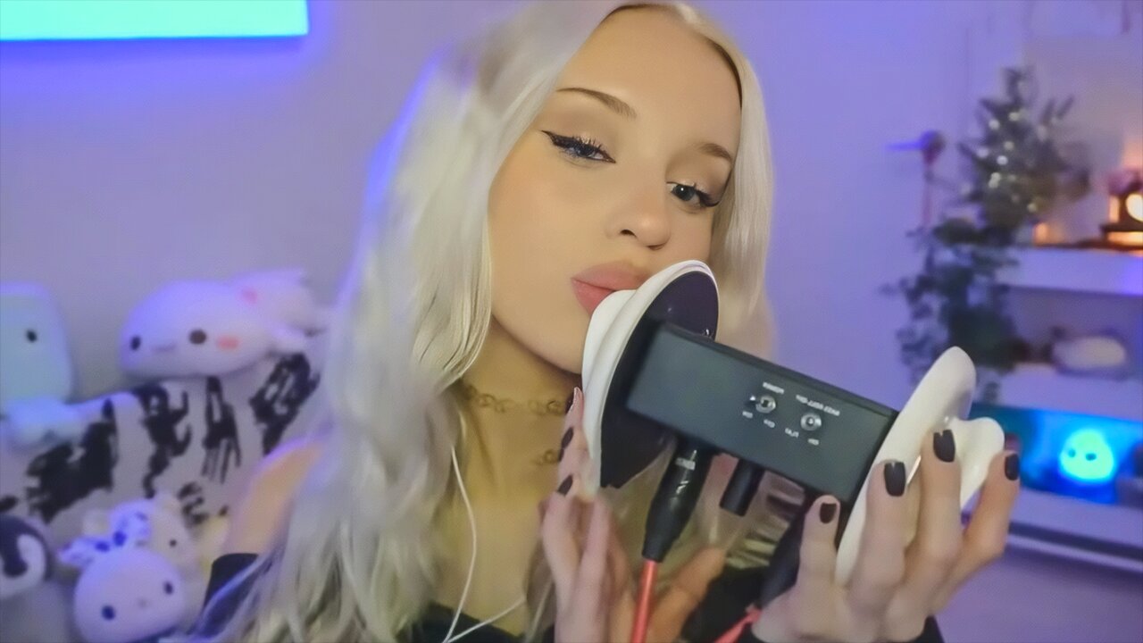 Veronika Asmr Twitch live 2 ear licks the best parts