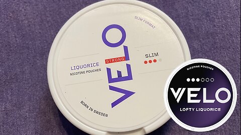 Velo Lofty Licorice (Formerly Licorice Strong) Nicotine Pouch Review