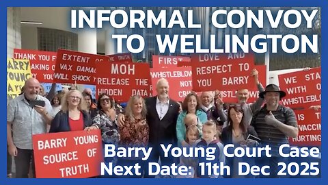 Informal Convoy To Barry Young's Court Appearance - Dec, 2025