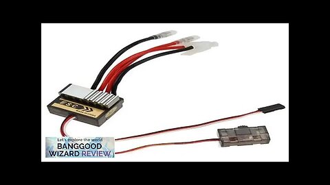 320A Brushed Speed Controller ESC for RC Car Truck Boat 1/8 1/10 Review