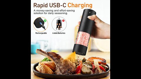 Electric Salt and Pepper Grinder