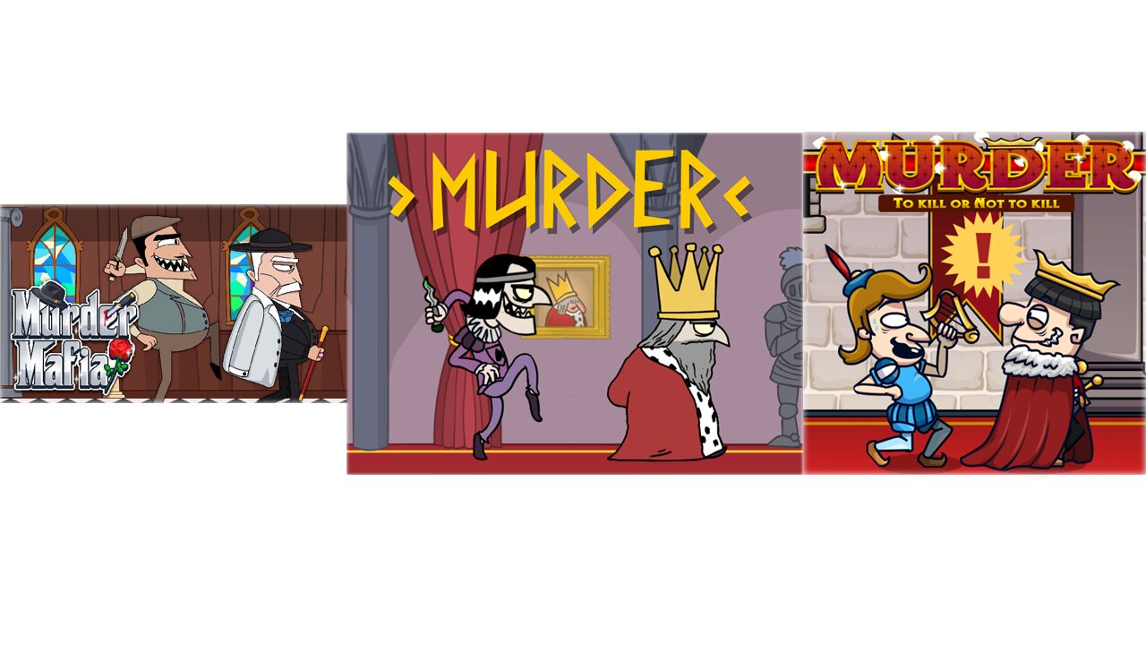 Murder to kill or not to kill + Murder + Mafia Murder quick flash games (testing OBS mic filters)