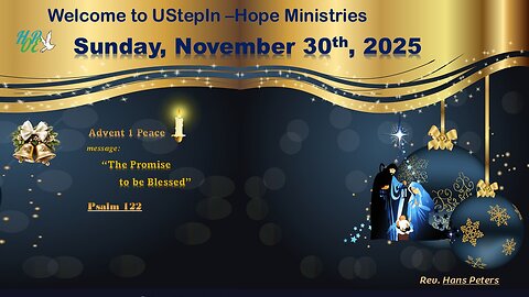 The Promise to be Blessed - Psalm 122