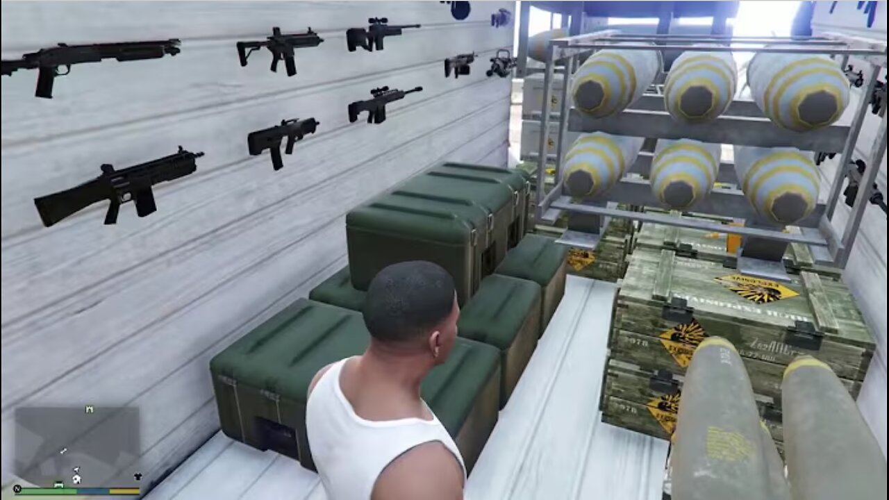 Unlocked Secret Doors in Franklin's House in GTA 5! Secret Locations