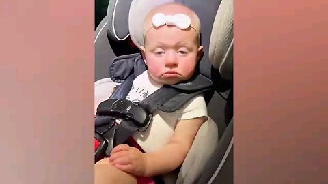 Funny Baby Falling sleep Movements