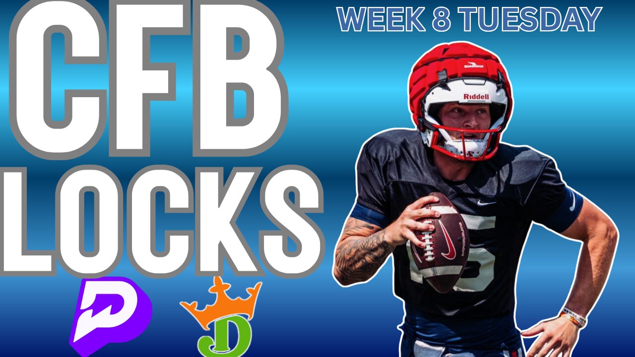 CFB TUESDAY BEST BETS - SWEPT NFL !