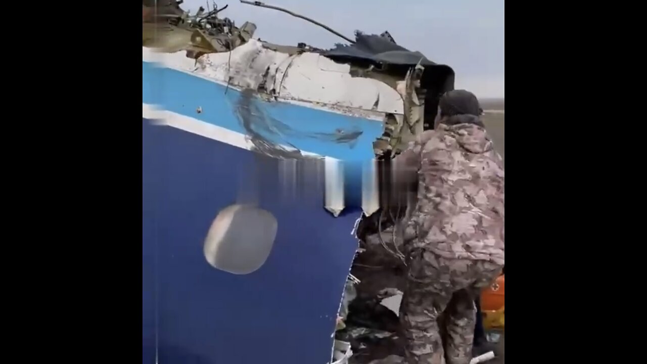 CRASH SITE OF AZERBAIJAN AIRLINES✈️💥📸PASSENGER FLIGHT IN AKTAU KAZAKHSTAN🇰🇿✈️💥💫