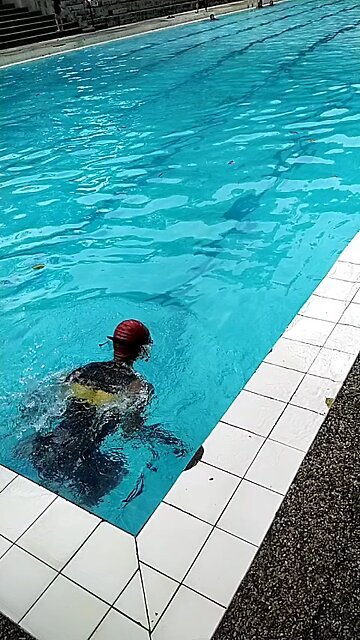 swimming
