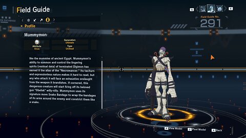 mummymon all digivolution/de-digivolution/profile Digimon Story Time Stranger