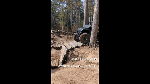 Wait till the end! 👀 Which run would you do first??🤘🏼 ⚡Phase Off Road⚡ ⚡High Voltage Rigs⚡