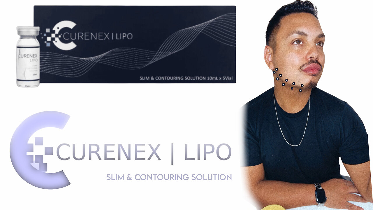 Join Me As I Use Curenex Lipo Fat Dissolver To Help Contour My Jawline From Meamo.