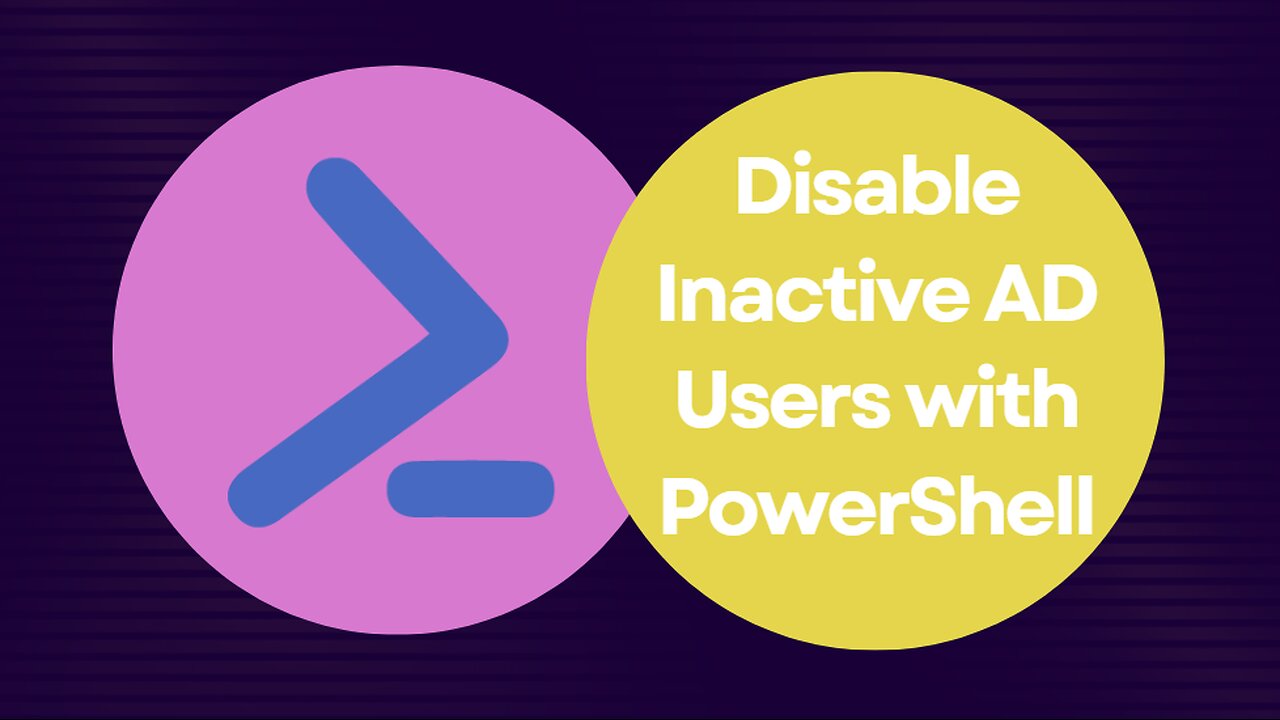 Disable Inactive AD Users with PowerShell